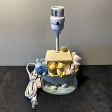 Michel  David Walker Vintage Noah's Ark  Animals Nursery Tabletop Lamp  Works