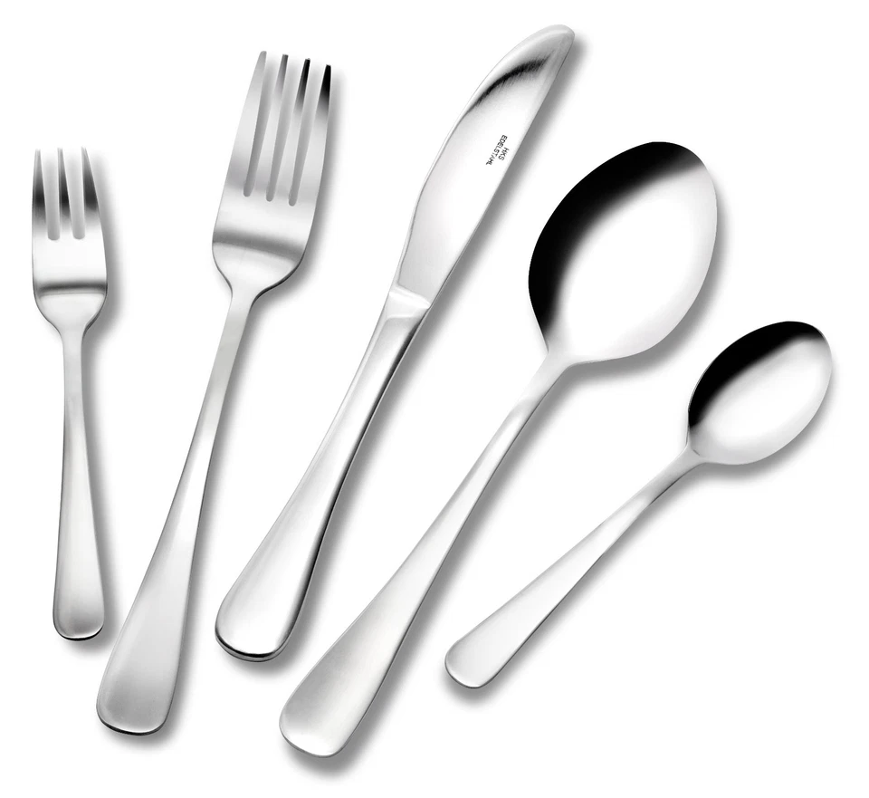 Karcher Besteckset 100-teilig 18/0 rostfrei Edelstahl 12 Personen mit Koffer - Bild 3 von 4