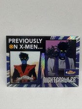 2025 Topps Finest X-Men 97 #PO-18 Previously on X-Men Nightcrawler