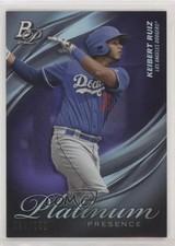 2019 Bowman Platinum Wal-Mart Presence Purple Foil /250 Keibert Ruiz #PP-13 b5y