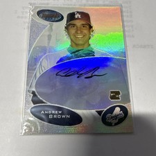 Topps 2003 Bowman's Best Andrew Brown Autograph #BB-AB Dodgers MLB Baseball