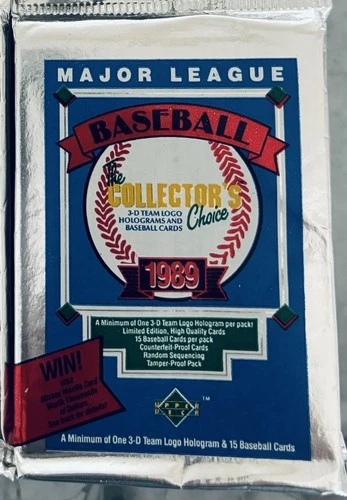 1989 Upper Deck Low Series Unopened Pack Factory Sealed, Ken Griffey Jr RC?