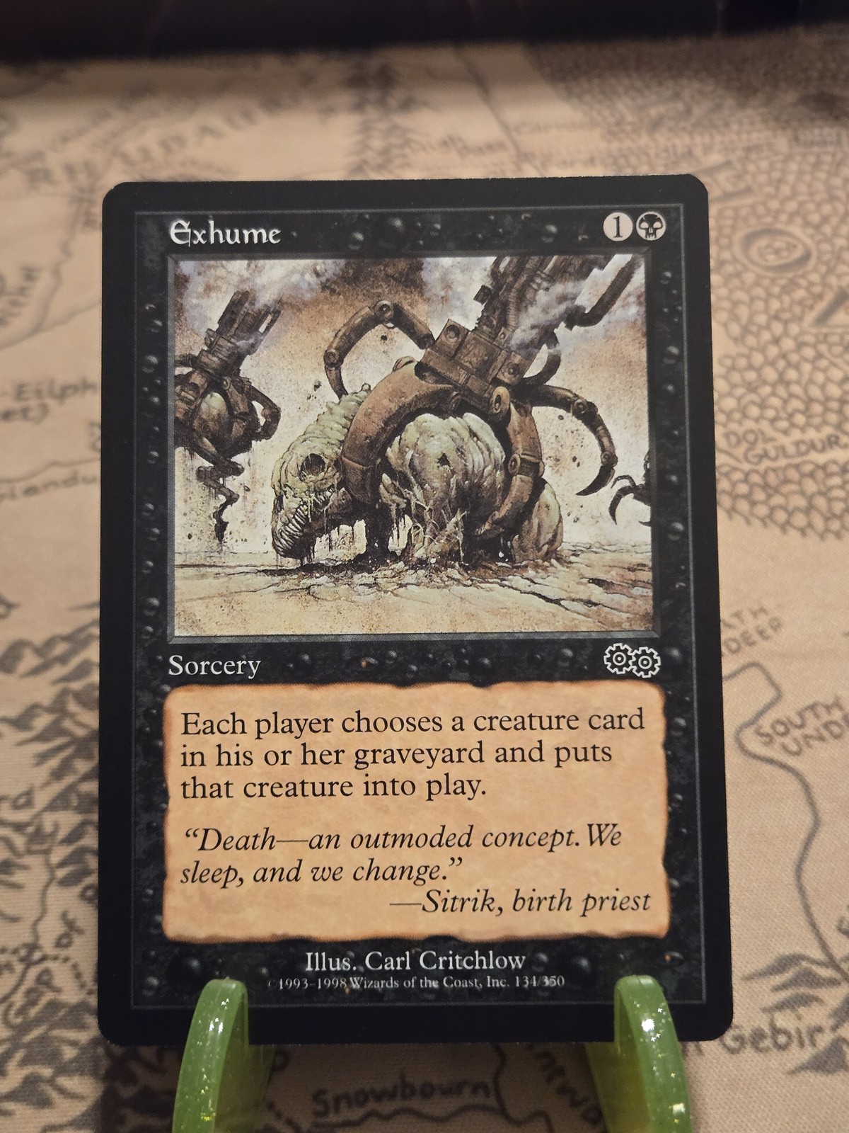 MTG Exhume Urza's Saga Regular Common NM