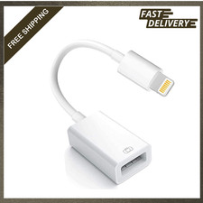 Lightning to USB Camera Adapter OTG Cable, USB 3.0 MFi Certified for iPhone