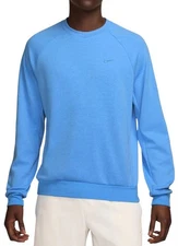 Nike Primary Fleece Dri-FIT UV Performance Crew University Blue Sz M FZ0971-412