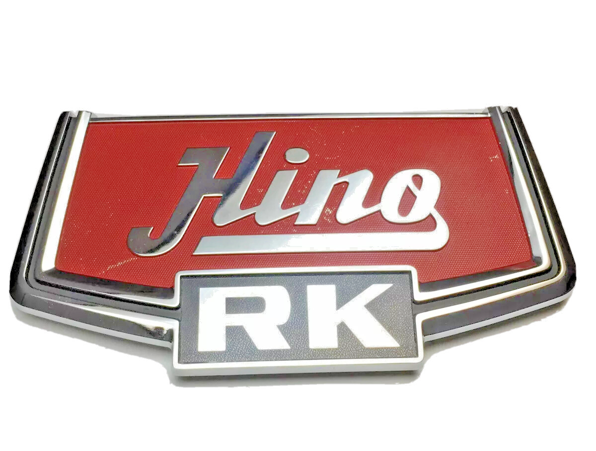 Vintage Hino RK Emblem Badge Ornament Name plate Chassis Bus | eBay