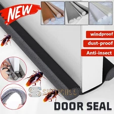 Under Door Bottom Seal Draft Stopper Exterior & Interior Guard Weather Stripping