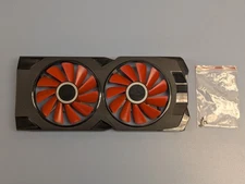 Dual Cooling Fans ONLY for XFX AMD Radeon RX 570 GPU RX-570P8D