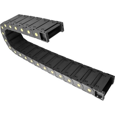 Kabelschleppkette Kabelkette 25mm x 77mm 1m Schwarz für 3D Drucker CNC