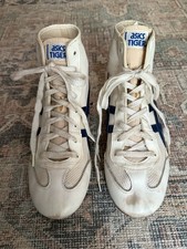 Vintage Dan Gable ASICS Tiger wrestling shoes...