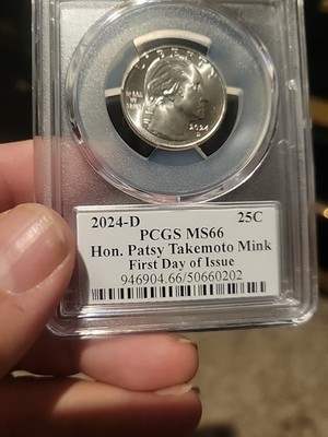 2024-D Patsy Takemoto Mink American Woman / Signed By Stephanie