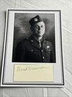 PFC Bradford Freeman Band Of Brothers WW2 101st Airborne Easy Company Signed