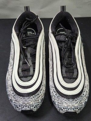 Womens Nike Air Max 97 Sneakers Cocoa Snake Skin Print Black CT1549-001 Size 10