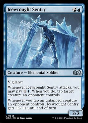 Icewought Sentry (Wilds of Eldraine 55) - Uncommon Magic: The Gathering Karte