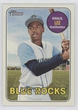 2018 Topps Heritage Minor League Edition Khalil Lee #122 4k8