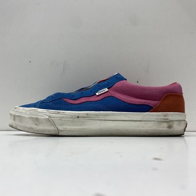 Vans Vault x Parra OG Sk8-Low LX Multi-Color Suede Sneakers Men's Size 11.5