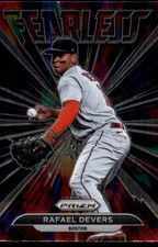 Rafael Devers 2022 Panini Prizm #FL-12 Red Sox MLB READ FREE SHIP AutographDen