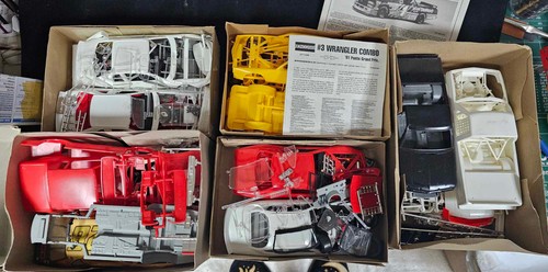 Large Lot of NASCAR Parts Kits - 10 Bodies and More! AMT Revell Monogram
