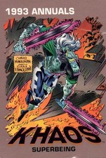 1993 Annuals Superbeing Khaos 19 Marvel Comic...
