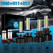 For Nissan Maxima 2009-2014 6-sides 9005 H11 H11 Led Headlight Fog Bulb 6500k 6x