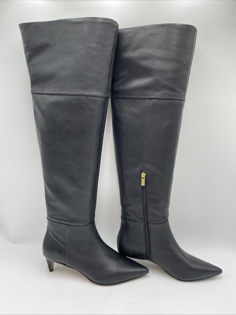 NWOB Women's Vince Camuto lana Over-the-Knee Boots Black Size 9M