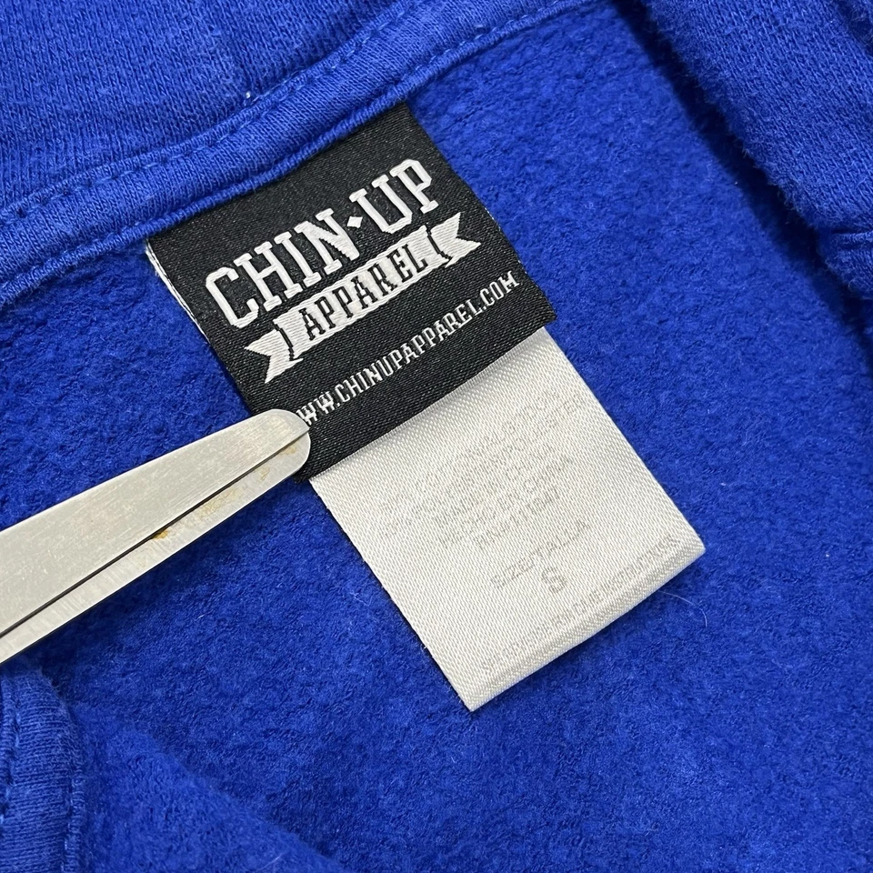 Chin Up Apparel Womens Full Zip Hoodie Size S - Image 2 of 3
