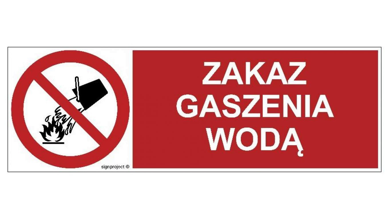  ЗНАК - GC089 Заказ на газовую воду, 15 x 5 см, KS - Folia podłogowa foto. ДИЗАЙН ВЫВЕСКИ