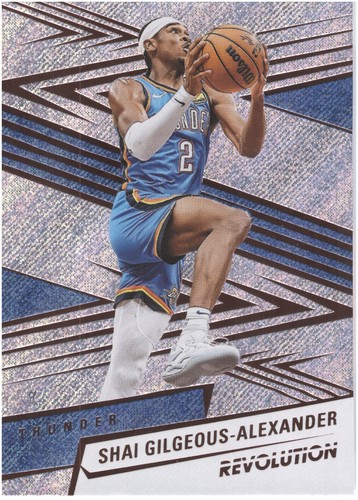 Shai Gilgeous-Alexander #8 2024 Panini Revolution card