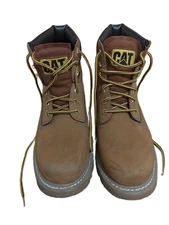 Caterpillar CAT Men's Casual Boots – Brown Leather Lifestyle Boots