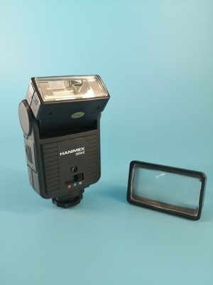 Hanimex 325 AZ Aufsteckblitz Blitzgerät Retro Vintage *Sehr guter Zustand*