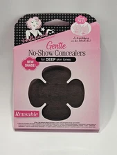 Hollywood Fashion Secrets Gentle No-Show Concealers, Deep, Reusable, Soft Petal