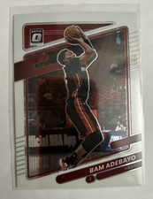 Bam Adebayo 2021-22 Donruss Optic Basketball Base Card #148 Miami Heat