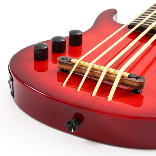 Batking Ukulele bass fretted Electric Uku bass Left-handed Style W/Gig bag - Picture 9 of 14