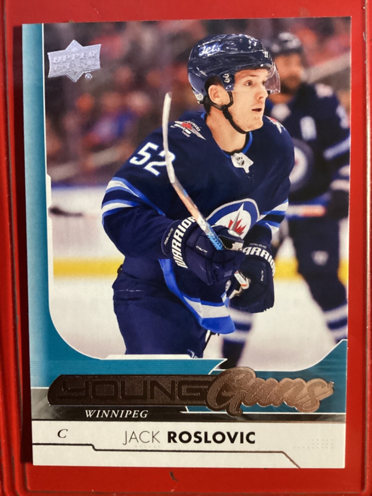 2017 Upper Deck Young Guns Jack Roslovic Rookie (RC) #240 Winnipeg Jets