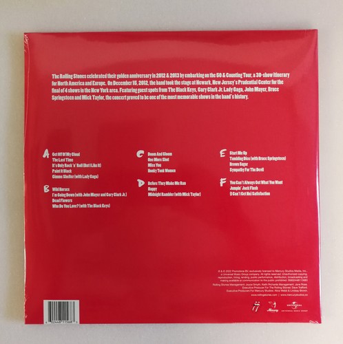 3x 12" LP Vinyl The Rolling Stones GRRR Live! Newark 2012 180g Press - AN63 - Picture 2 of 2