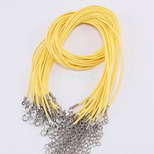 10Pcs Jewelry Making Handmade 45CM Recklace rope DIY Chain Braided Rope - Picture 28 of 29