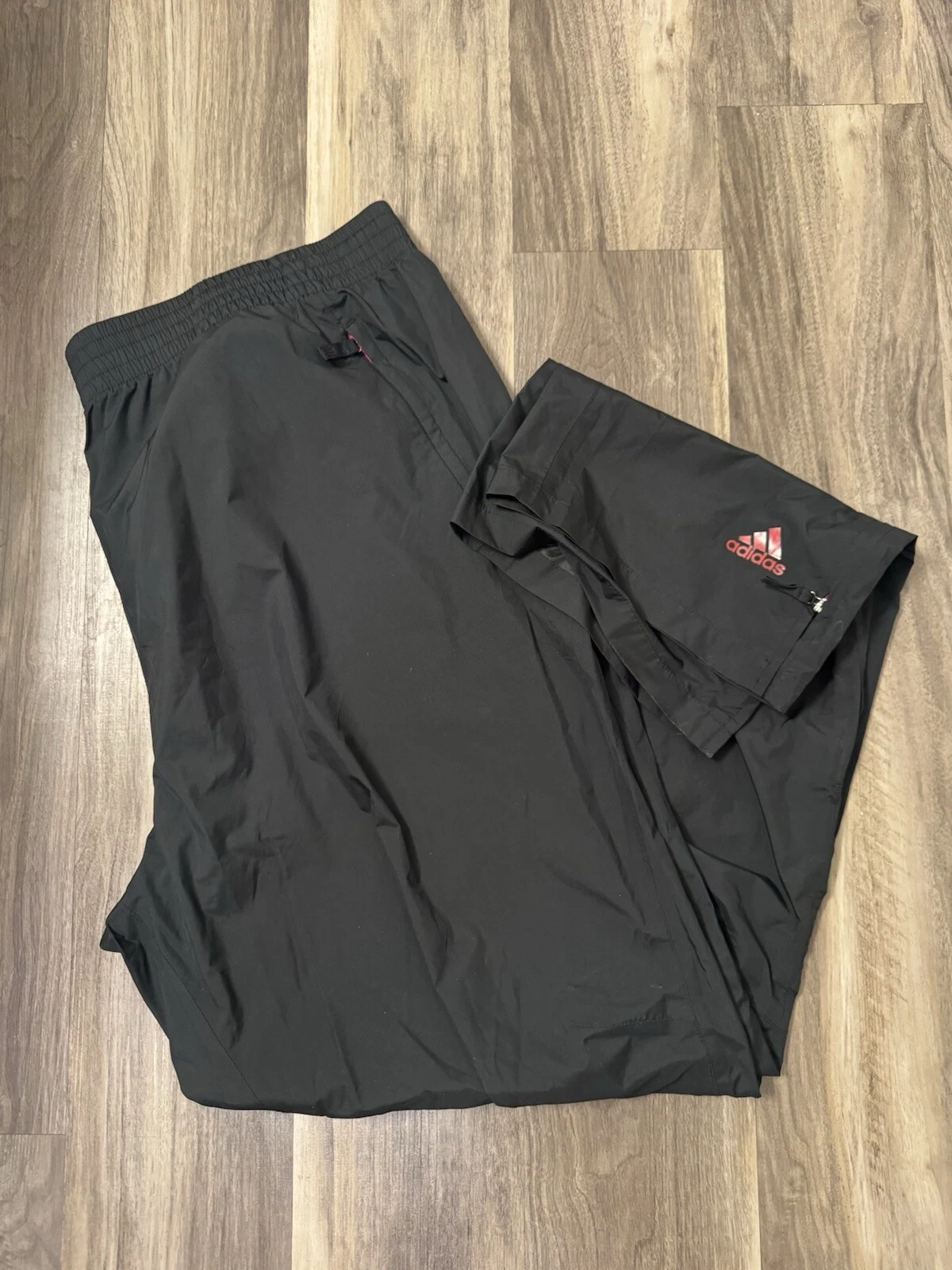 Adidas Climaproof Packable Rain Pants Wind Golf Black Men's XL