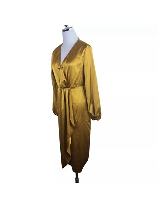 Roman Gold Large Wrap Dress Worthington New With Tags Perfect For Fall | eBay Roman Gold Large Wrap Dress Worthington New With Tags Perfect For Fall | eBay