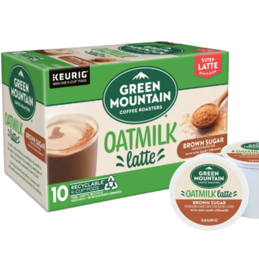 Green Mountain Brown Sugar Oatmilk Latte K-cups UK