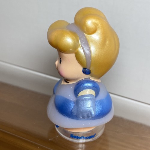 Fisher-Price Little People Blue Cinderella Princess Sparkle Figure VG - Picture 2 of 5