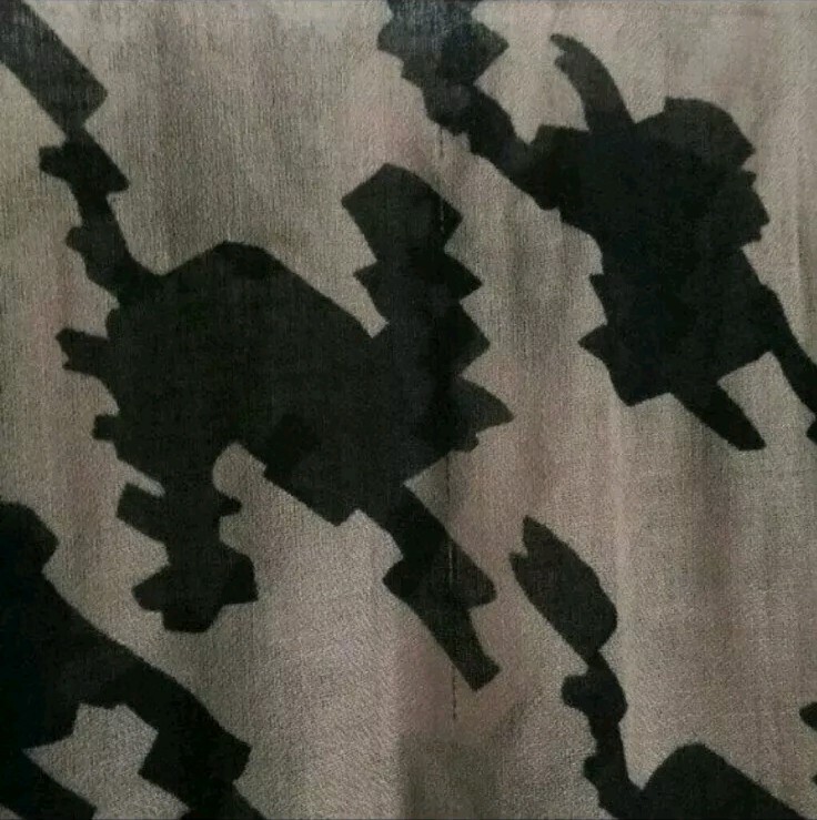 Houndstooth geometric lightweight Thin Scarf - image 4