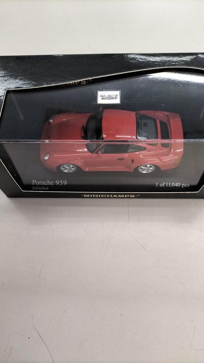 Minichamps Porsche 959 Red 1:43 Scale Model Car | eBay