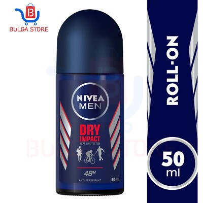 NIVEA 50Ml Deodorant Nivea Men Dry Impact Roll-On 48hr Personal Care