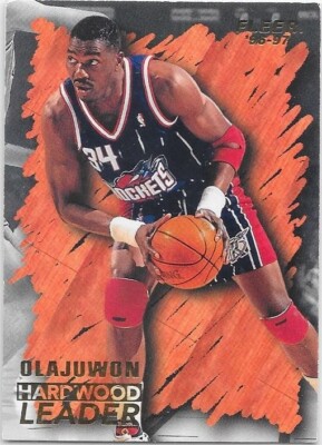 Fleer Karte 1996/97 - Hakeem Olajuwon - Nr. 129