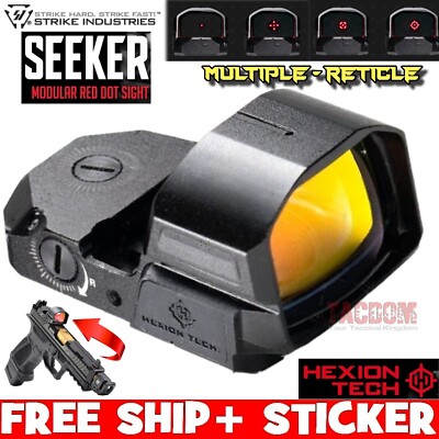 Strike Industries Hexion Tech SEEKER Red Dot Sight 3/40/50 MOA