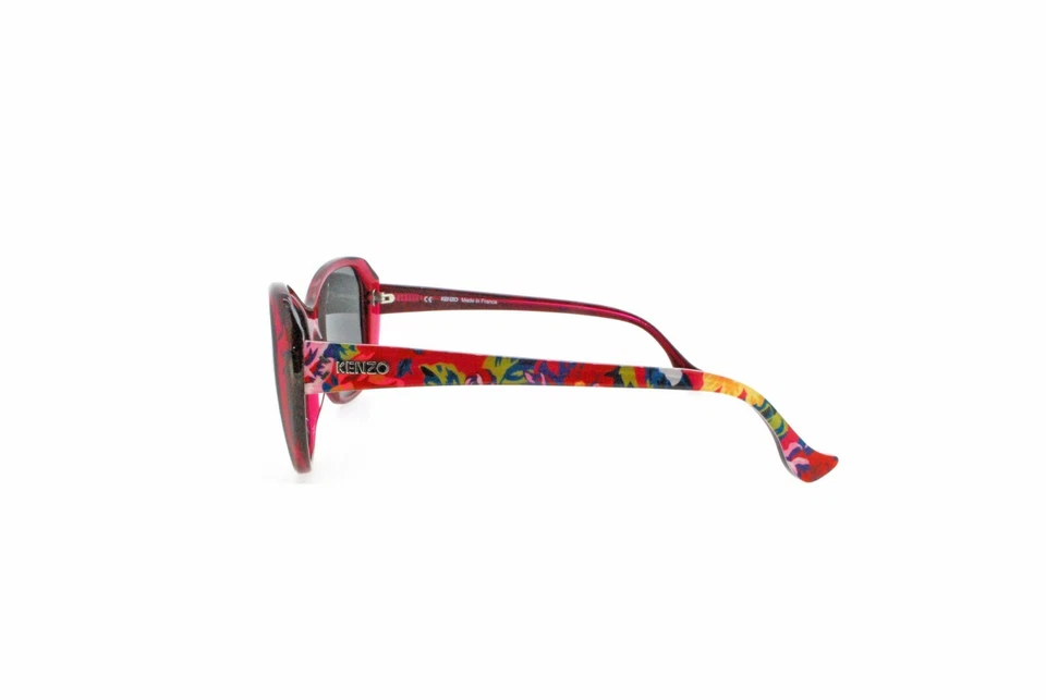 Nuevo Auténtico KENZO KZ 3133 C03 Francia Rojo Plástico Mariposa Gafas de Sol Marcos Foto 4 de 4