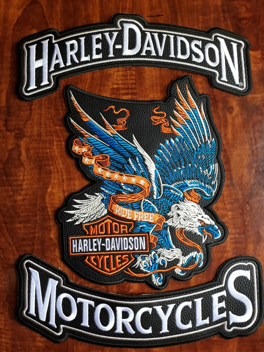 Harley davidson top patches for jackets