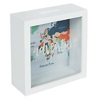 Glas Geldbox Sparkasse Münztafel Rahmen verschiedene Prosecco Urlaub TOLLES GESCHENK - Bild 5 von 22