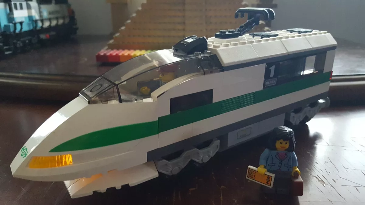 LEGO Train 9V 10157 High Speed Train Locomotive Vintage Used