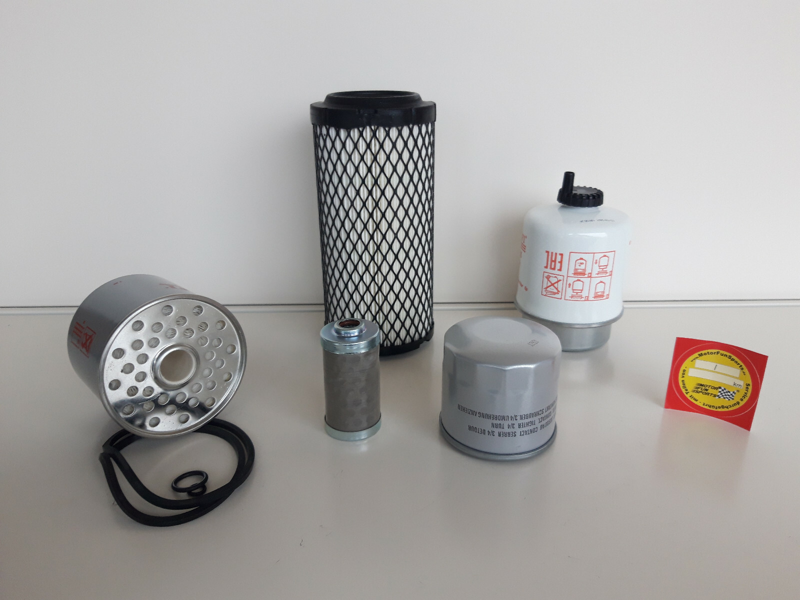 Filter Set (small) suitable for Wacker Neuson ET 18 with Yanmar 3TNV76 from 2016